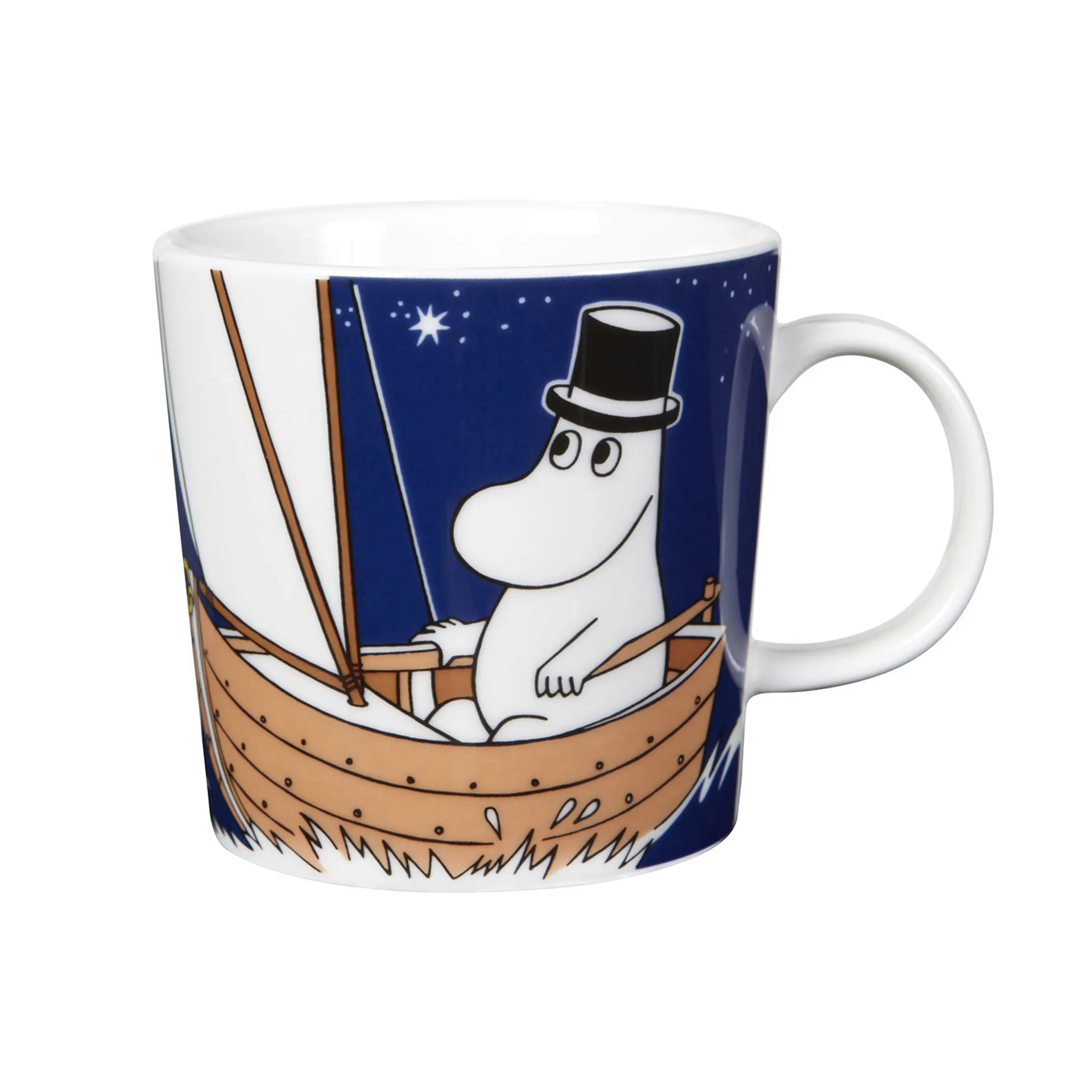 Mumin-Papa Tasse 30 cl, Dunkelblau Moomin Arabia