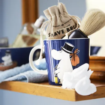Mumin-Papa Tasse 30 cl - Dunkelblau - Moomin Arabia