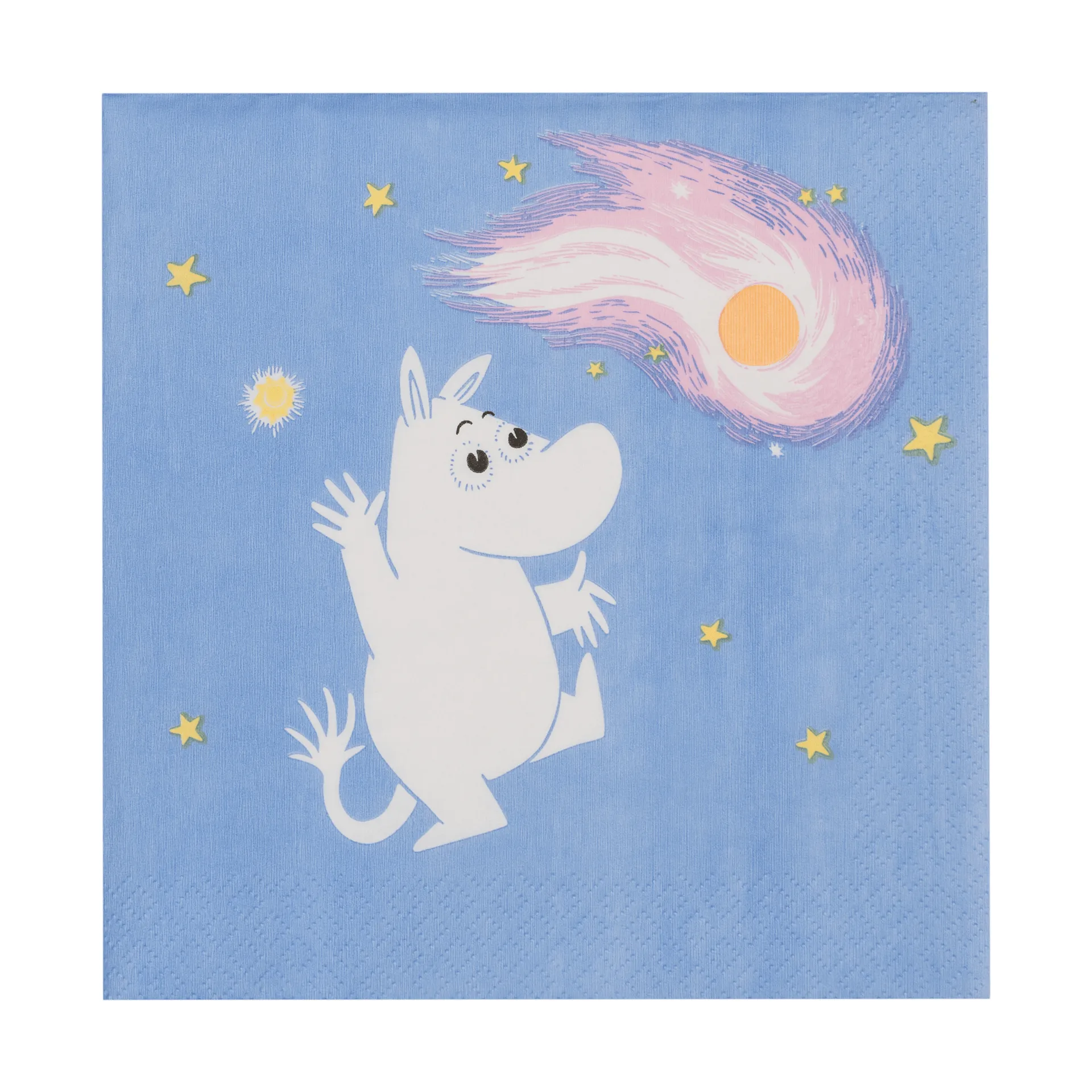 Mumin Papierserviette, Weltraumabenteuer, 20er-Pack Moomin Arabia