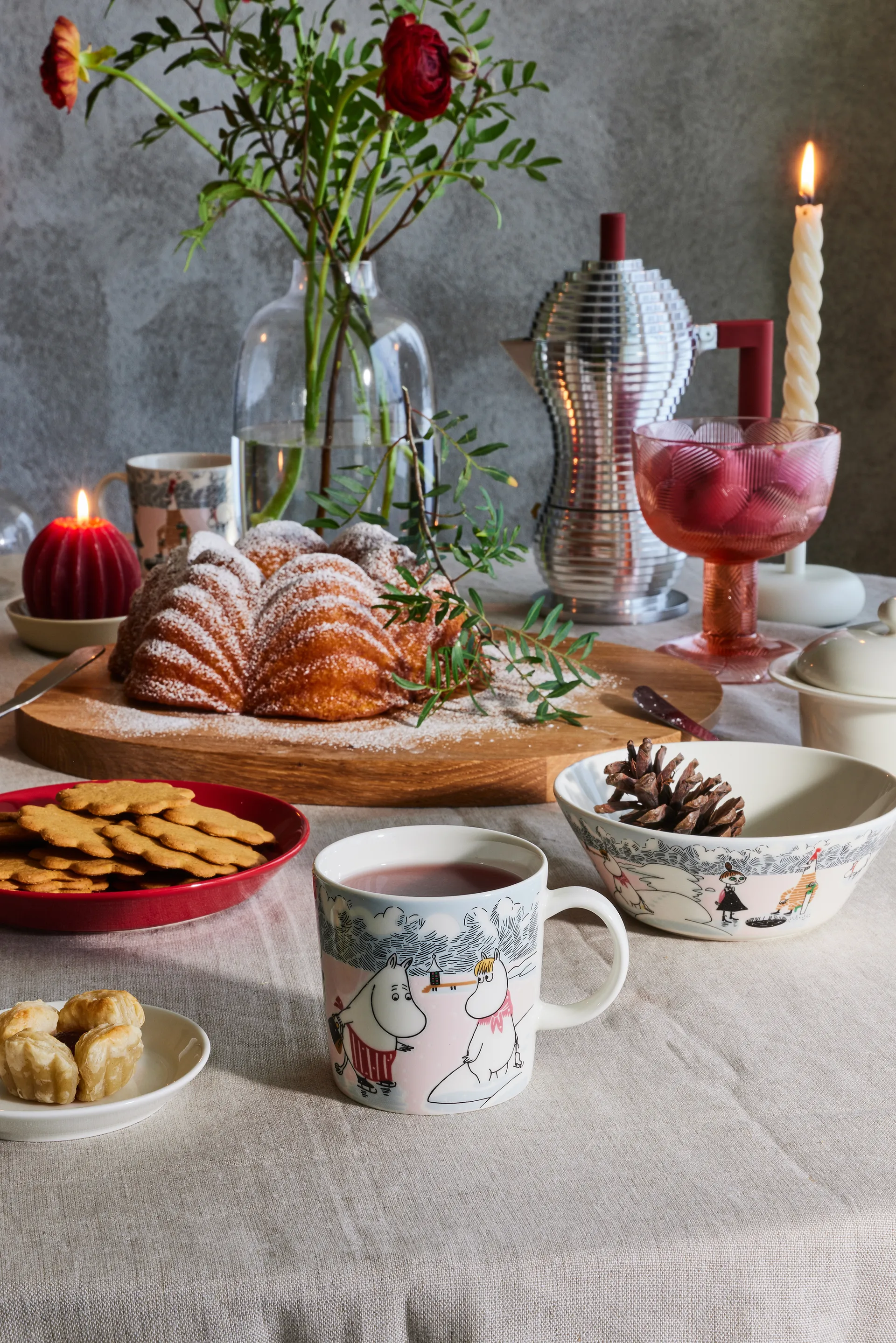 Mumin Schale 15cm Winter wonders, Ø15cm Moomin Arabia