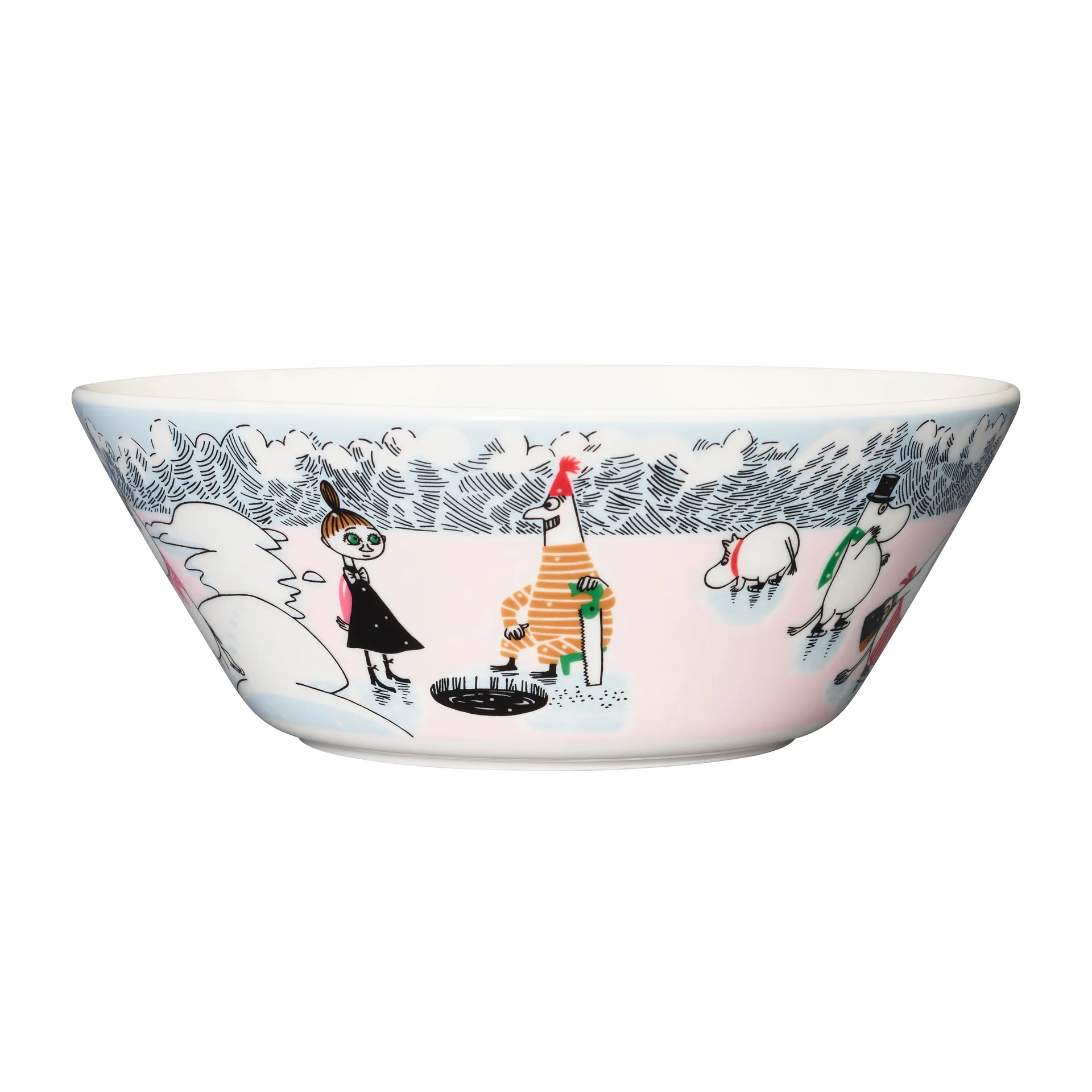 Mumin Schale 15cm Winter wonders, Ø15cm Moomin Arabia