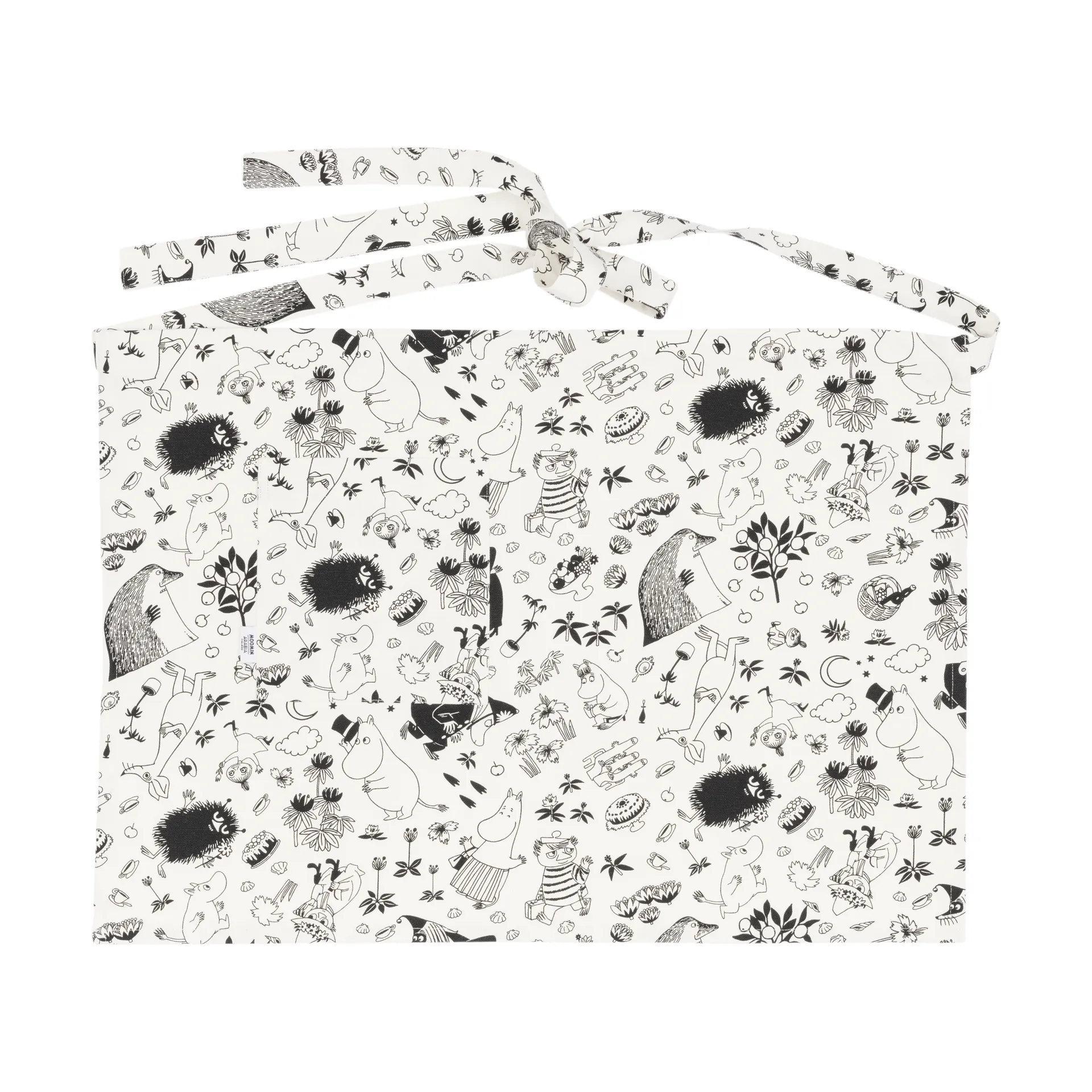 Mumin Schürze 37x47 cm, Off-white Moomin Arabia