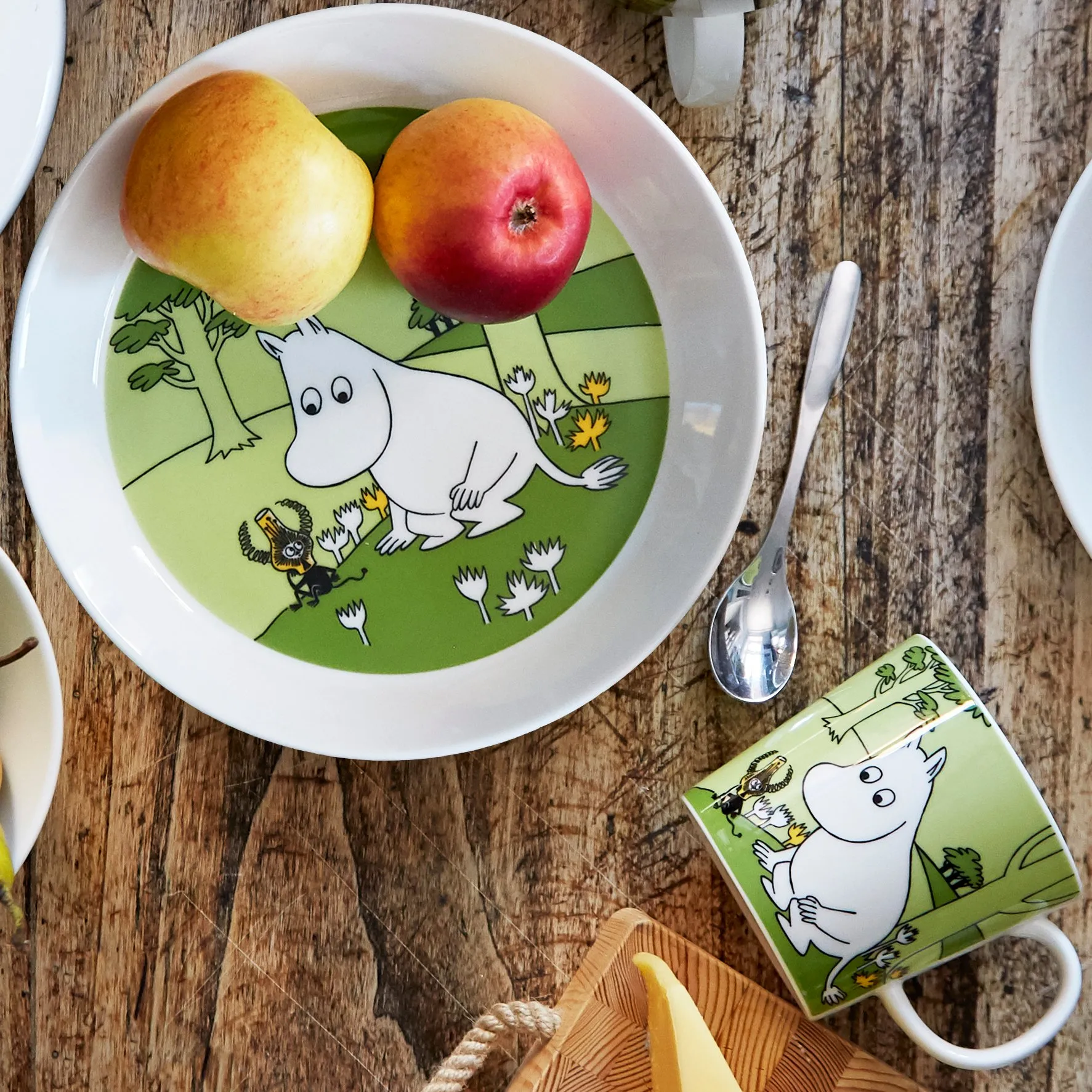 Mumin Tasse, Grasgrün Moomin Arabia