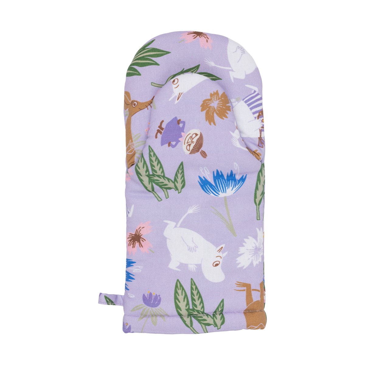 Moomin Arabia Mumin Topflappen Lila | Skandinavisches Design | Topflappen & Topfhandschuhe | Lila