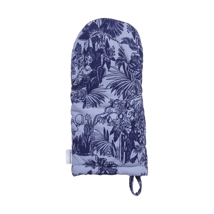 Mystikens skog Mumin Topfhandschuh - Blau, 15x34 cm - Moomin Arabia