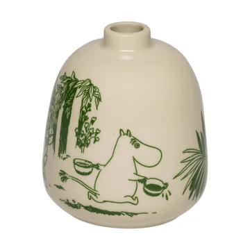 Mystikens skog Mumin Vase - Grün, 8,3 cm - Moomin Arabia