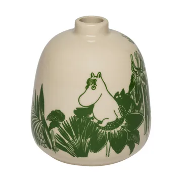 Mystikens skog Mumin Vase - Grün, 8,3 cm - Moomin Arabia