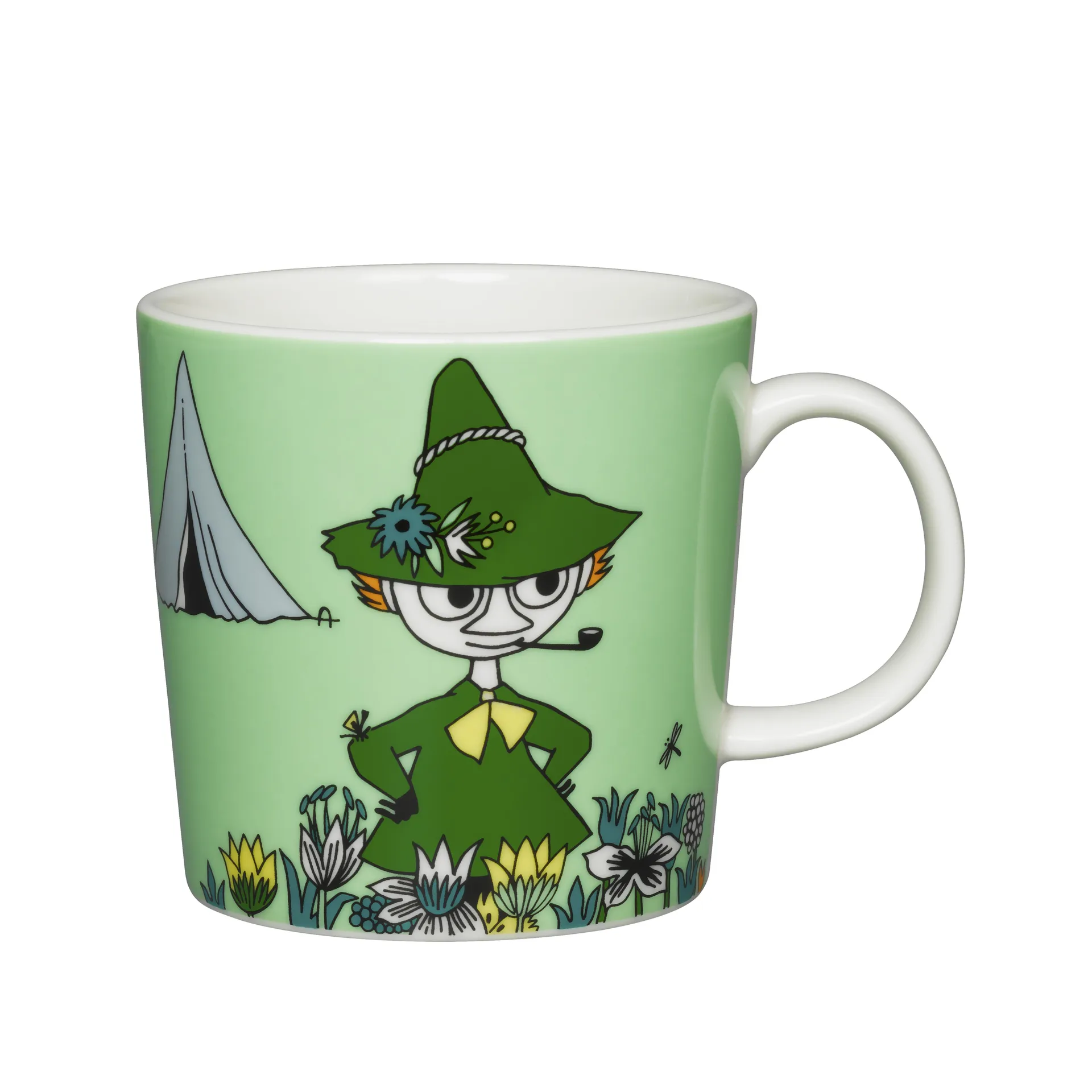 Schnupferich Mumin Tasse, Grün Moomin Arabia