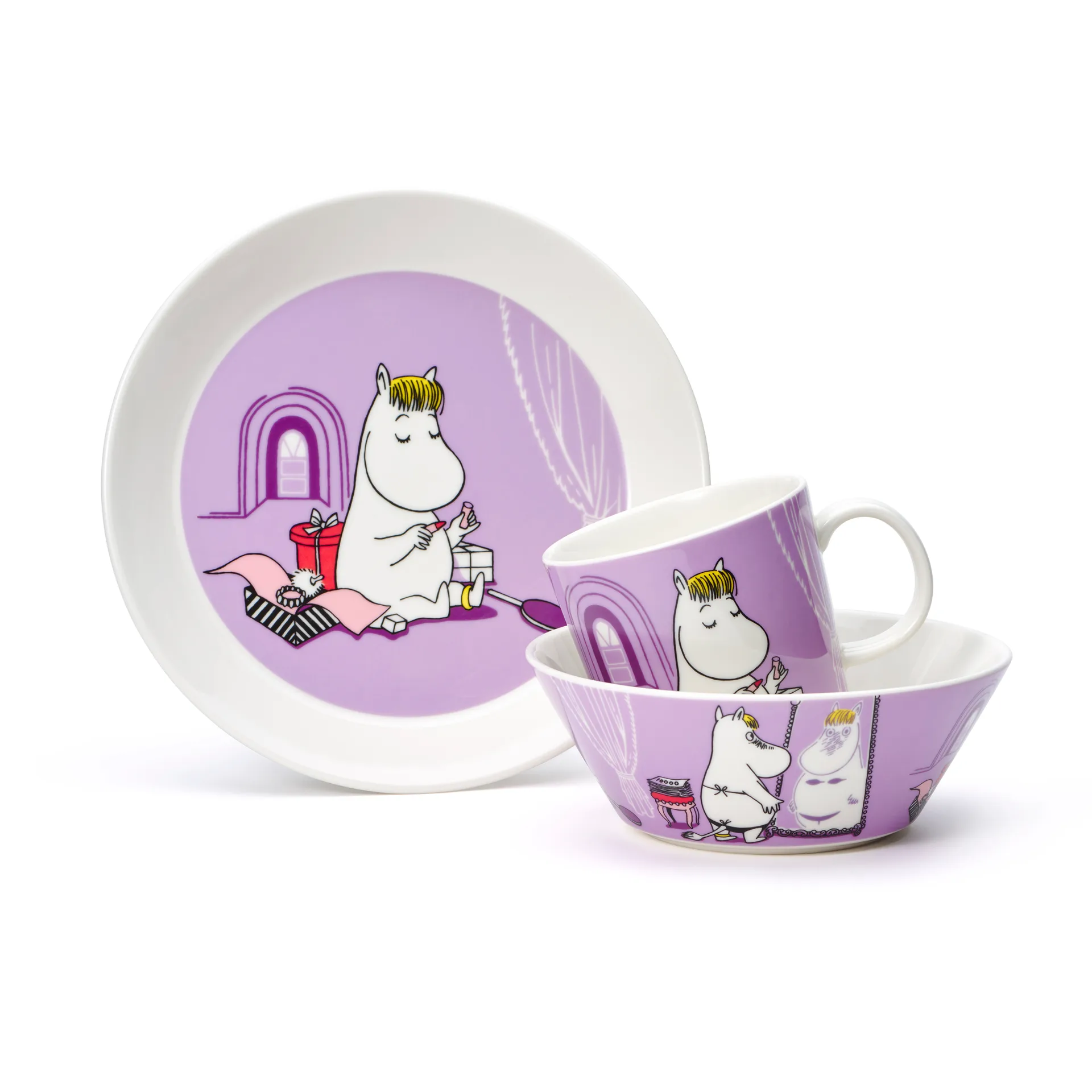 Snorkfräulein Mumin Tasse lila, 30cl Moomin Arabia