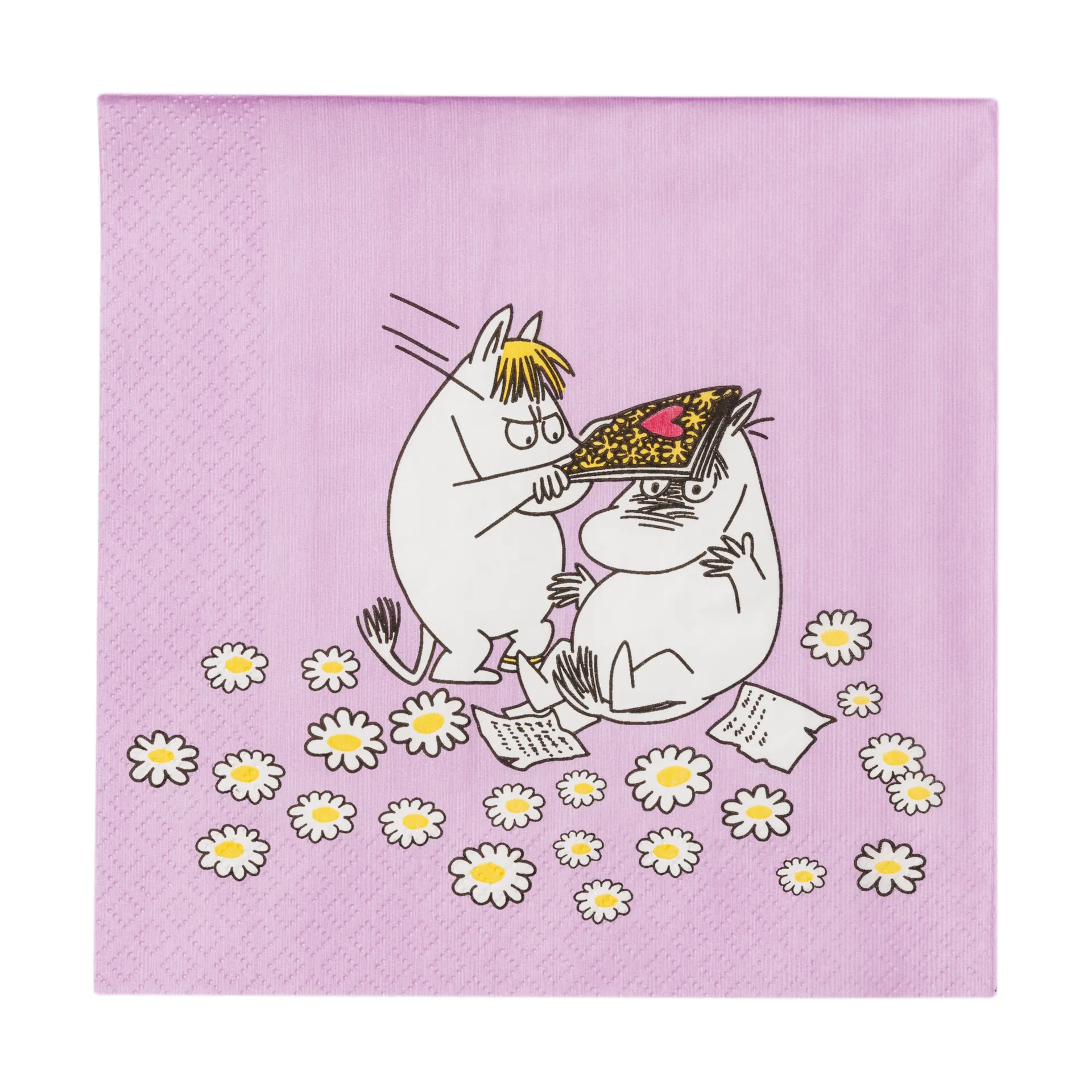 Sweethearts Mumin Papierserviette 33x33 cm, 20er-Pack Moomin Arabia