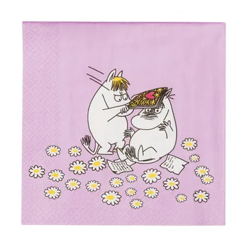 Sweethearts Mumin Papierserviette 33x33 cm - 20er-Pack - Moomin Arabia