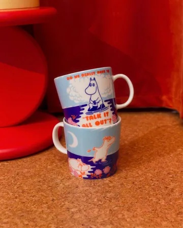 Talk It All Out Mumin Tasse - 40 cl - Moomin Arabia