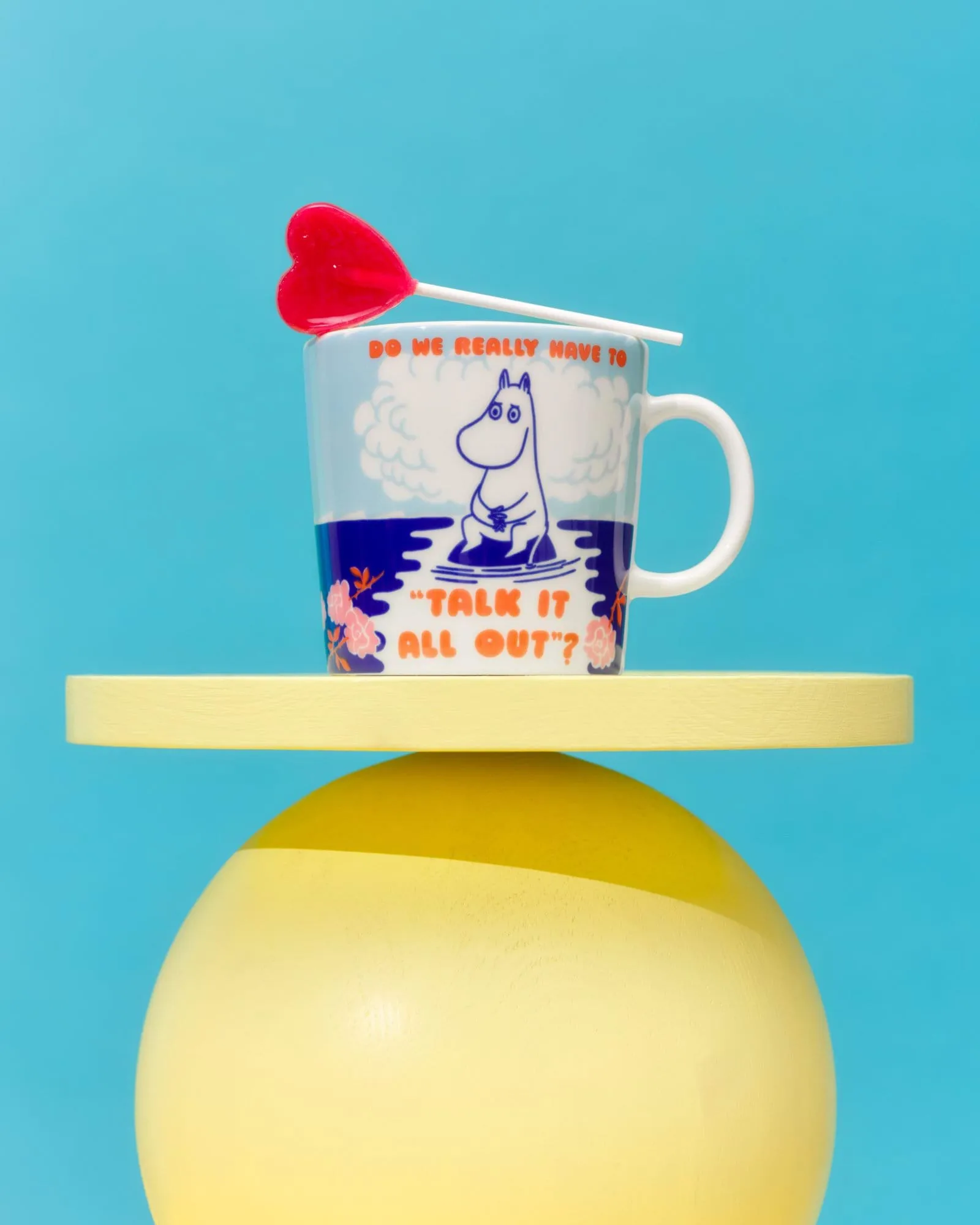 Talk It All Out Mumin Tasse, 40 cl Moomin Arabia