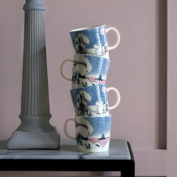 Tiefer Schnee Mumintasse 2019 - Blau - Moomin Arabia