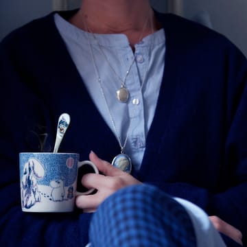 Tiefer Schnee Mumintasse 2019 - Blau - Moomin Arabia