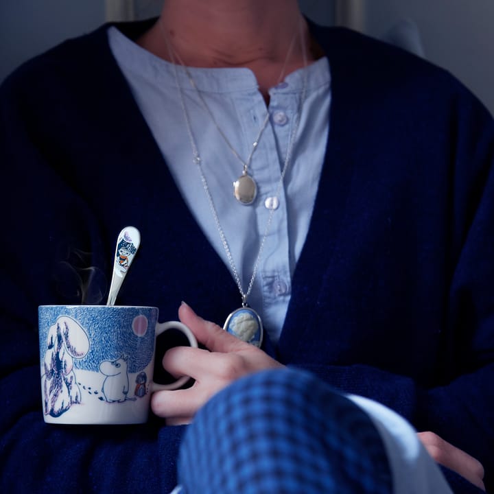 Tiefer Schnee Mumintasse 2019, Blau Moomin Arabia