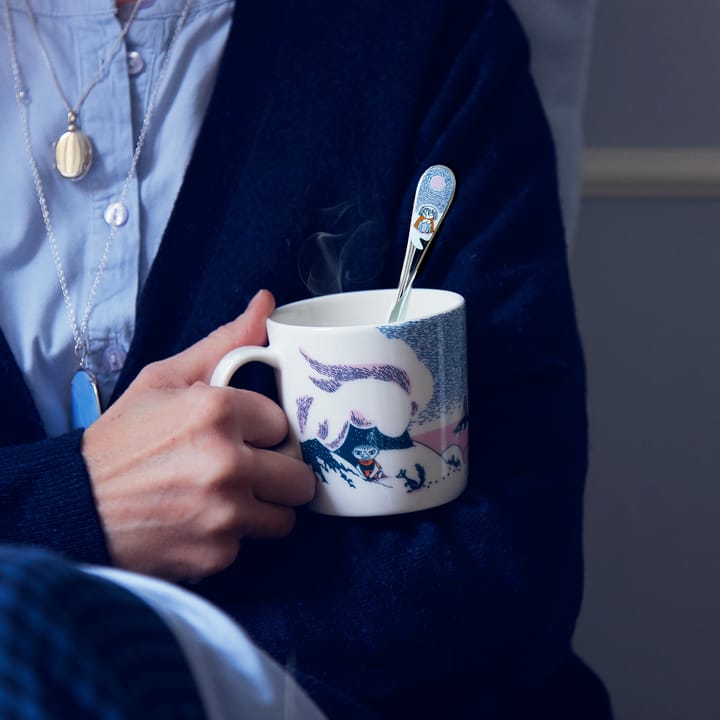 Tiefer Schnee Mumintasse 2019, Blau Moomin Arabia
