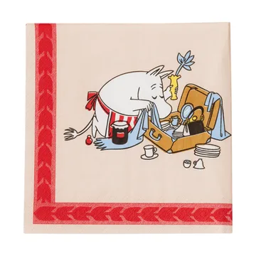 urlaubsreif Mumin Papierserviette 33 cm - 20-teilig - Moomin Arabia