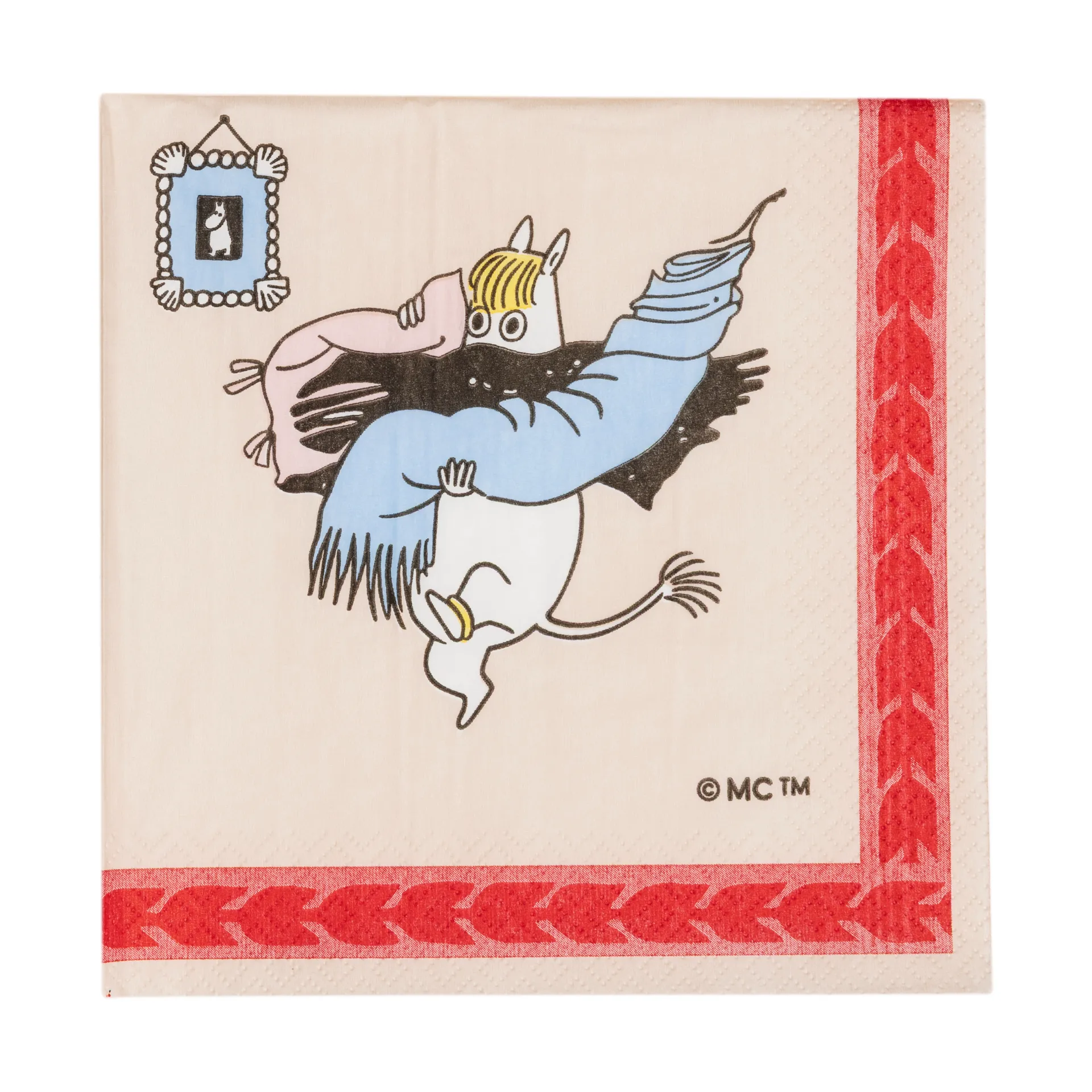 urlaubsreif Mumin Papierserviette 33 cm, 20-teilig Moomin Arabia