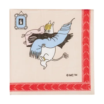 urlaubsreif Mumin Papierserviette 33 cm - 20-teilig - Moomin Arabia