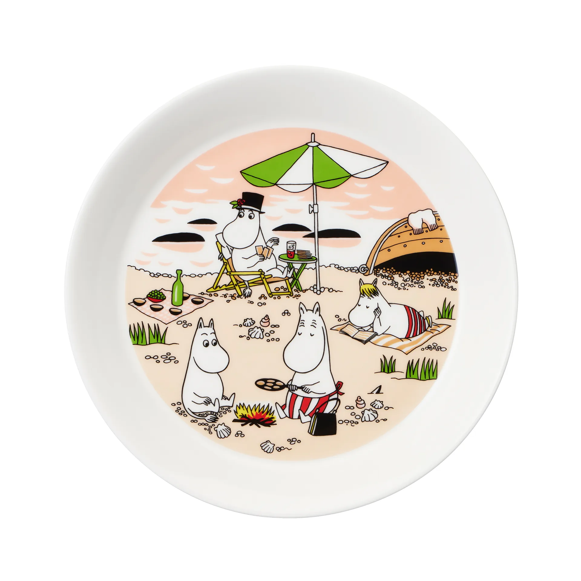 Zusammen Mumin Teller 2021, 19 cm Moomin Arabia