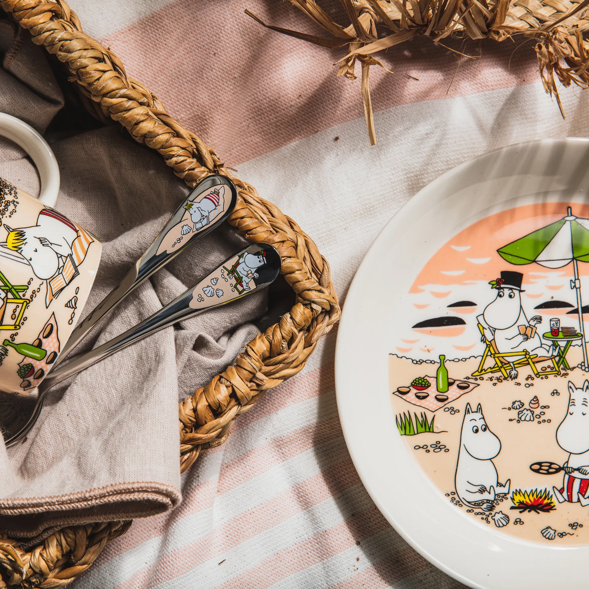 Zusammen Mumin Teller 2021, 19 cm Moomin Arabia
