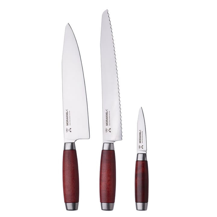 Morakniv Messerset 3 Teile, Rot Morakniv