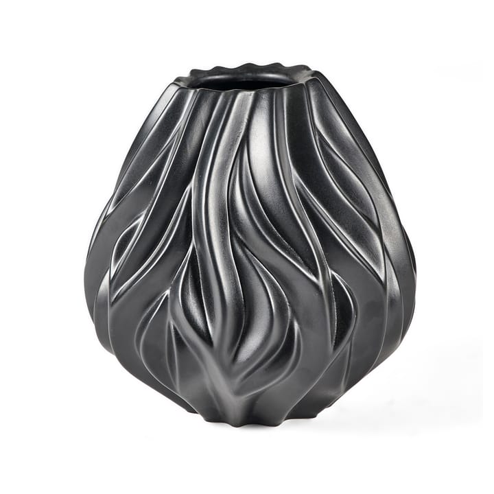 Flame Vase 19cm - Schwarz - Morsø