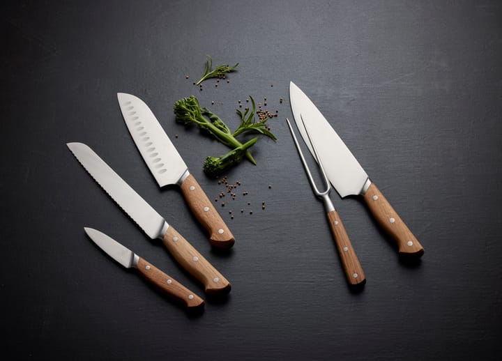 Foresta Steakgabel 28cm, Edelstahl-Eiche Morsø