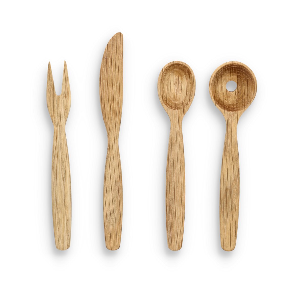 Morsø Foresta Tapas-Set, 4-teilig Eiche