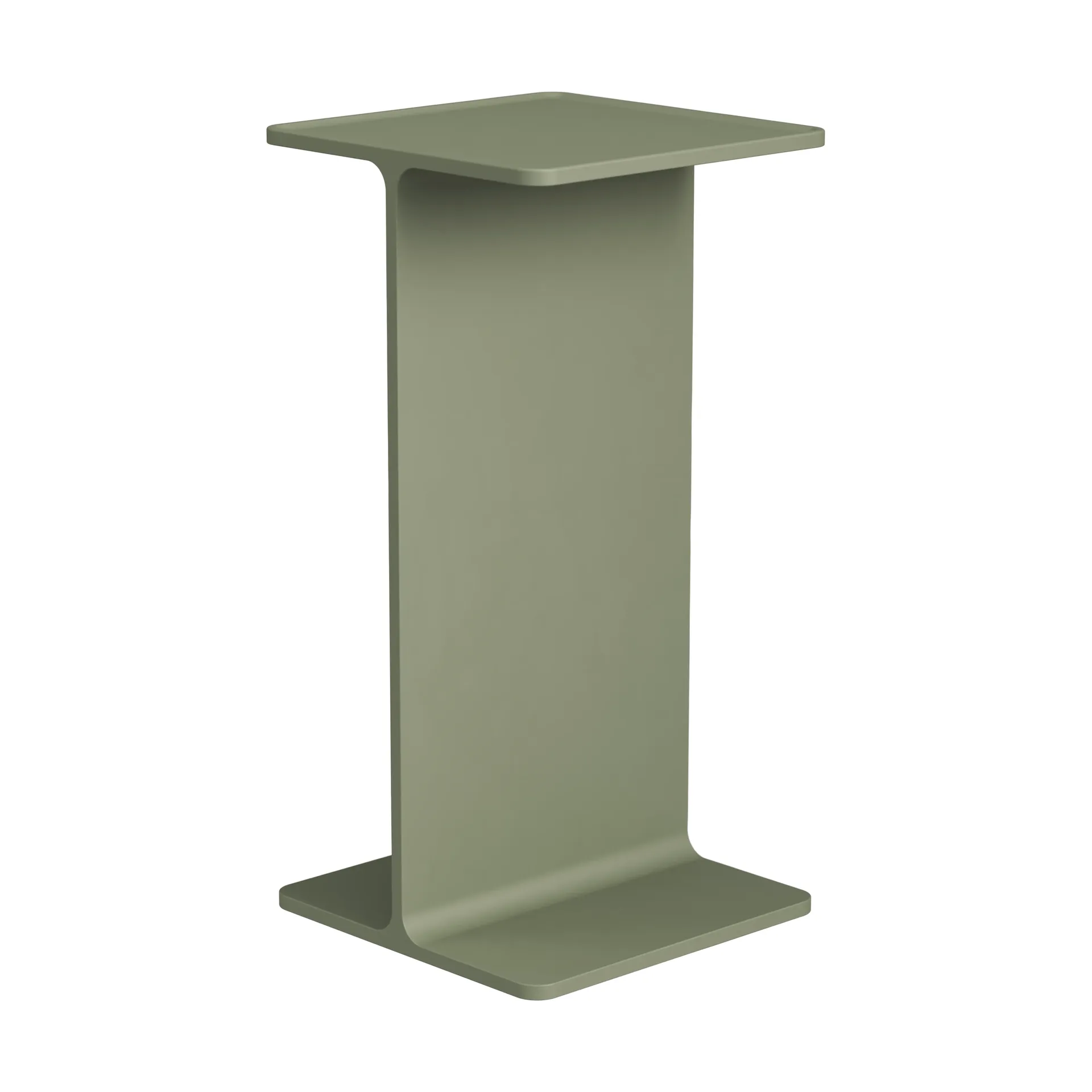Museum Pedestal Sockel, Grün, 15x15x30 cm Museum