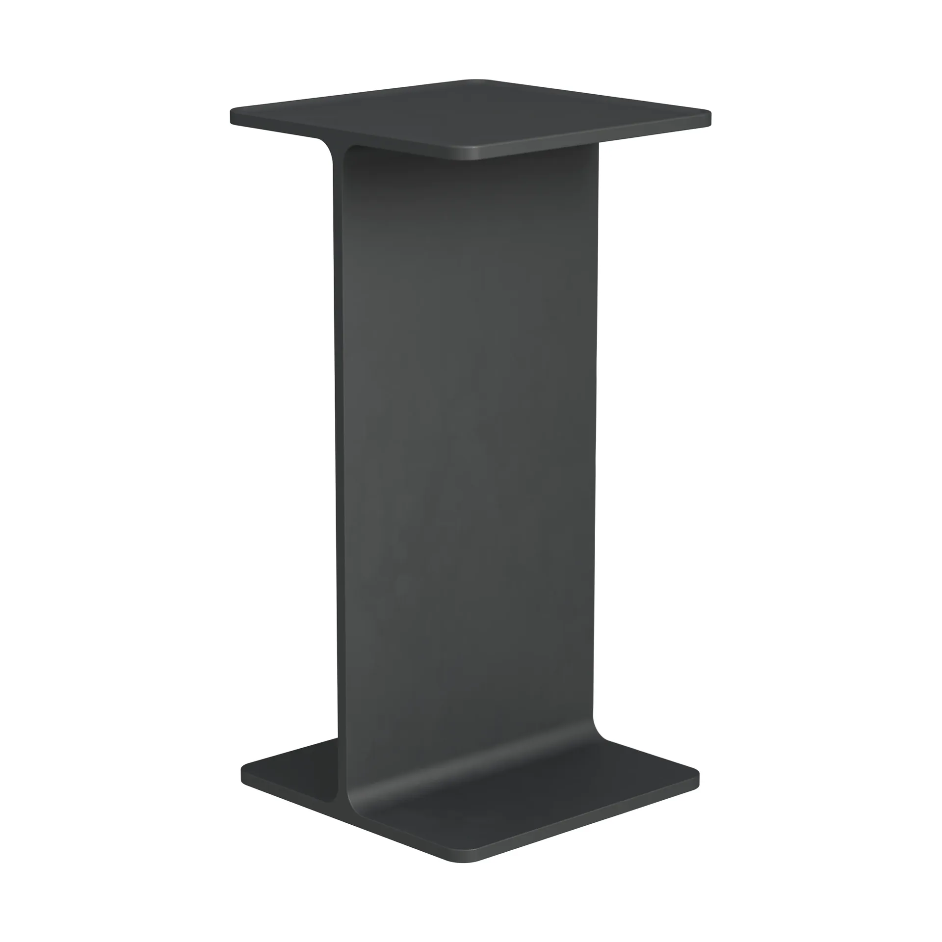 Museum Pedestal Sockel, Schwarz, 15x15x30 cm Museum