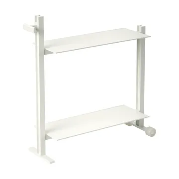 Museum Trolley Servierwagen - Weiß, 74,5x77,5x24 cm - Museum