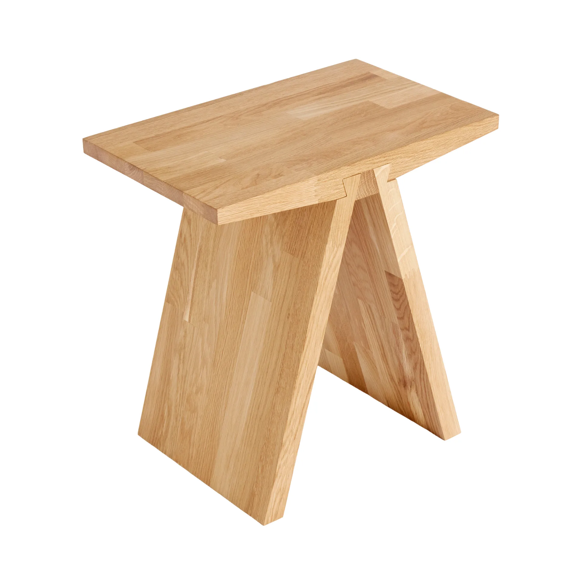 Angle Hocker 45cm, Eiche geölt MUUBS
