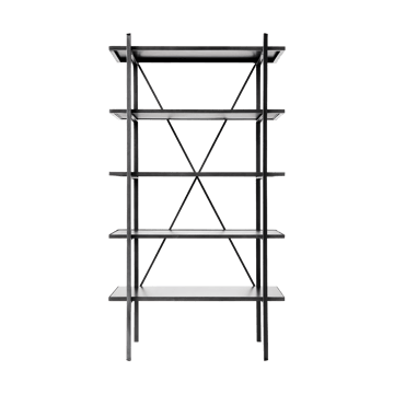 Austin Bodenregal 90x160 cm - Schwarz - MUUBS