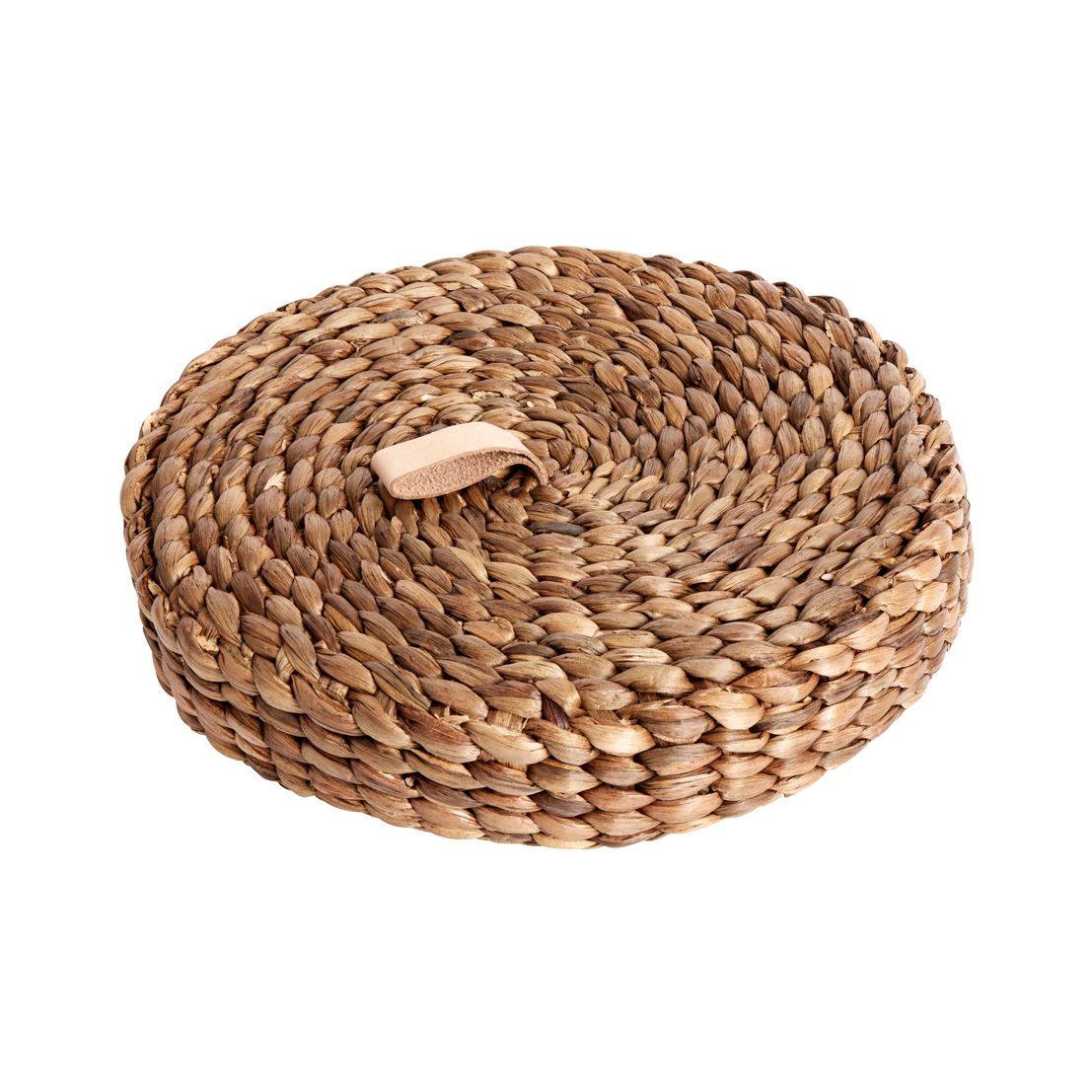 MUUBS Deckel für Korb rund S o34,5 cm Nature | Skandinavisches Design | Aufbewahrungskörbe | Braun