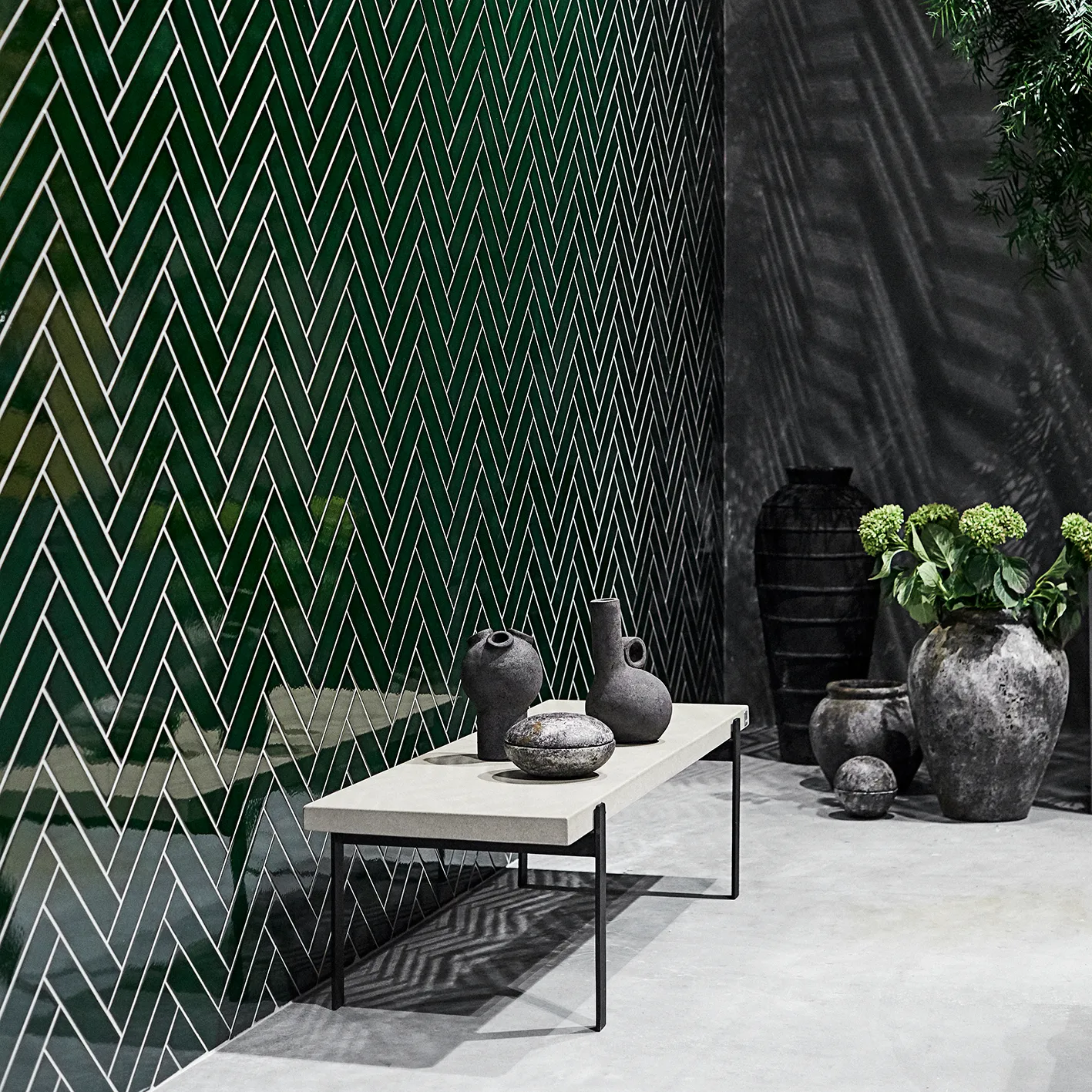 Echo Blumentopf h50cm Ø37 cm, Rost-grau MUUBS