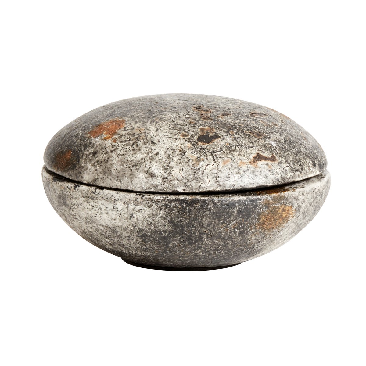 MUUBS Echo Bonbonniere Dose Ø18 cm Rostgrau
