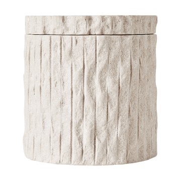 Kama Dose mit Deckel Ø9,5 cm - Sand - MUUBS