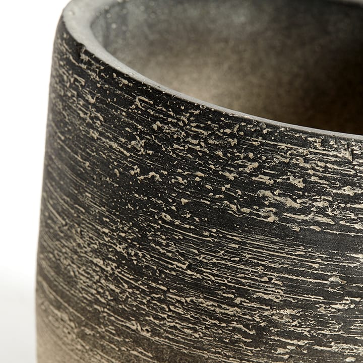 Kanji Blumentopf Ø 15cm, Grau MUUBS