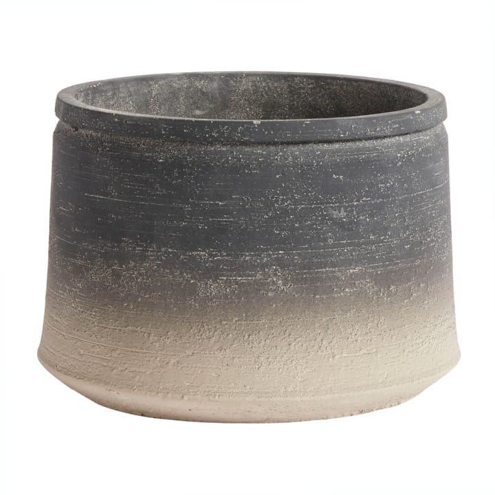 Kanji Blumentopf Ø31cm - Grau - Muubs