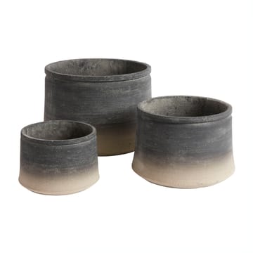 Kanji Blumentopf Ø41cm - Grau - MUUBS
