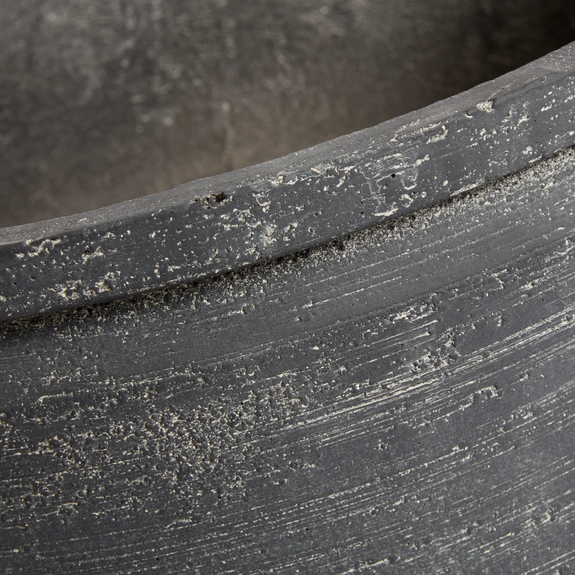 Kanji Blumentopf Ø51cm, Grau MUUBS