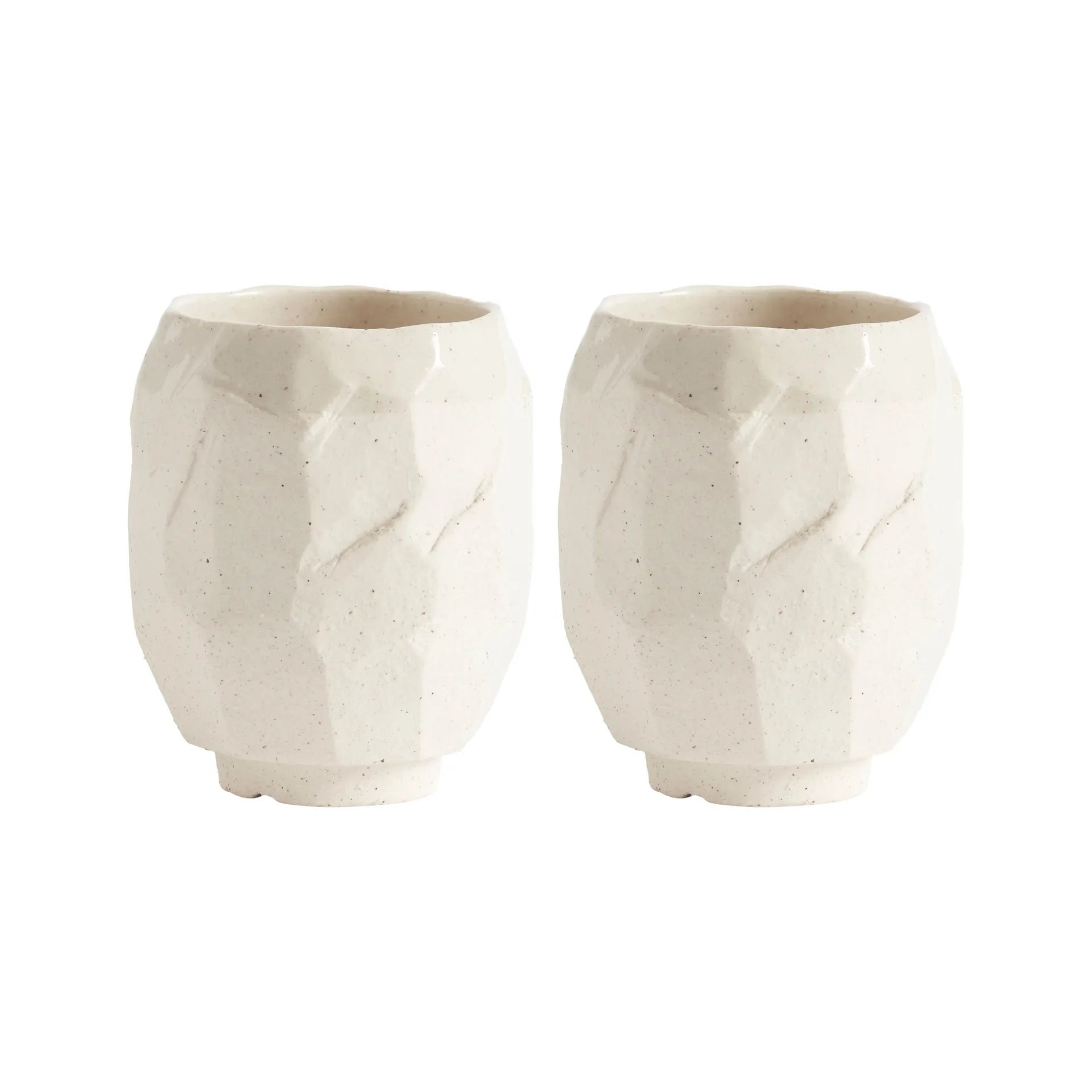 Kuri Tasse 28cl 2er Pack, Sand MUUBS