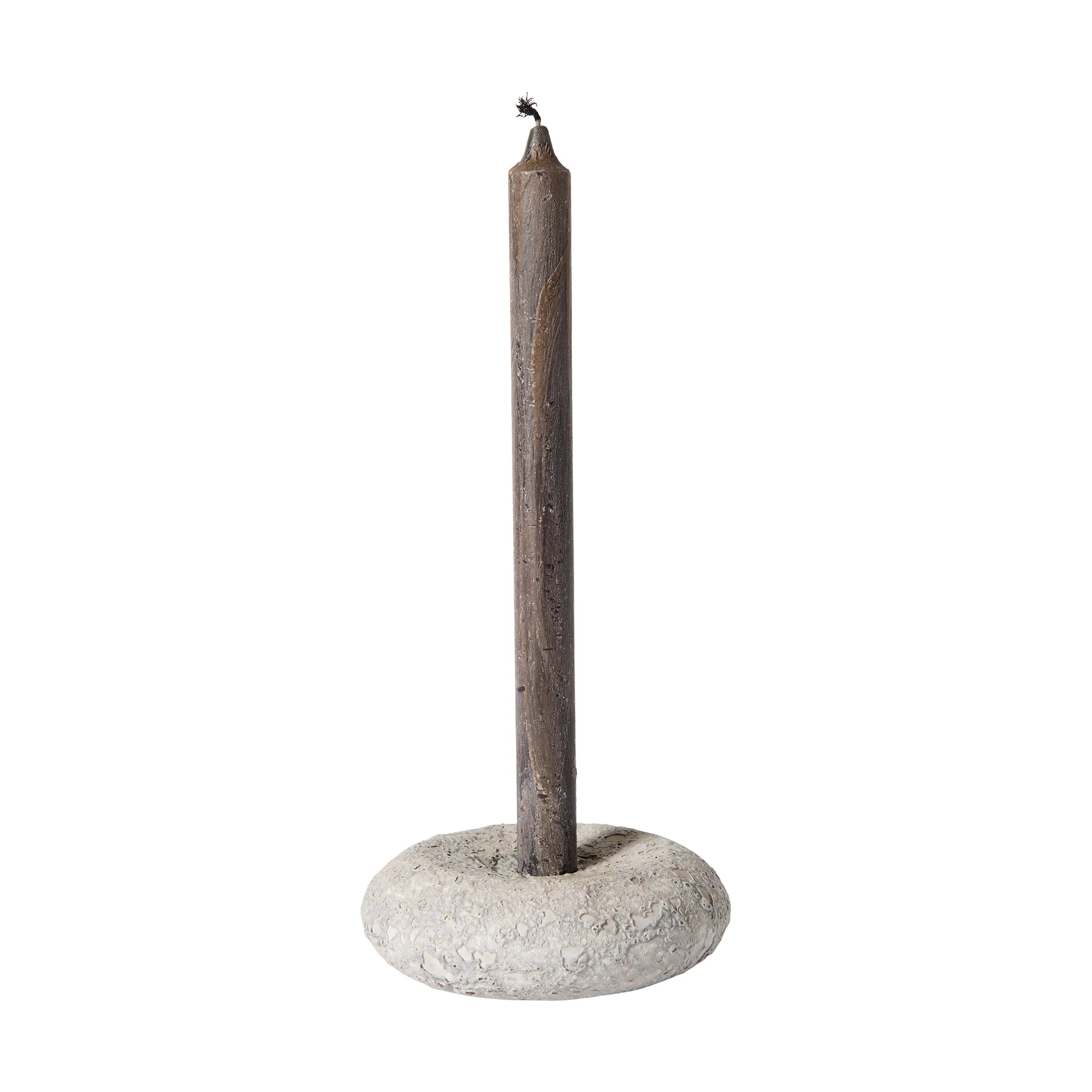 Luna Kerzenhalter, Grey, Ø13×4,8 cm MUUBS