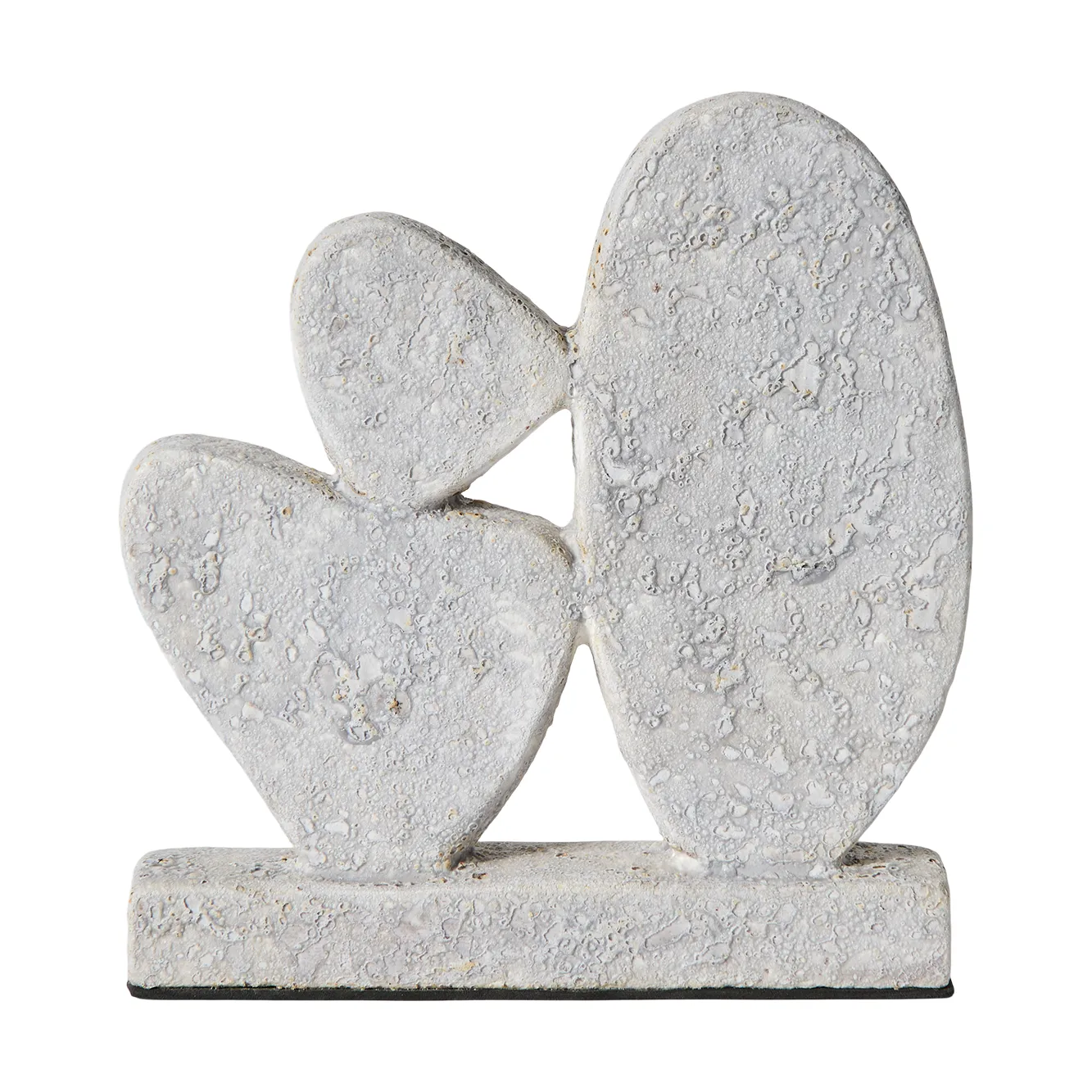 Luna Skulptur, Grey, 12x3x21,5 cm MUUBS