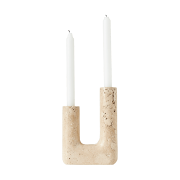 Minerva Kerzenhalter 20 cm - Creme - MUUBS