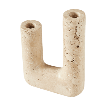 Minerva Kerzenhalter 20 cm - Creme - MUUBS