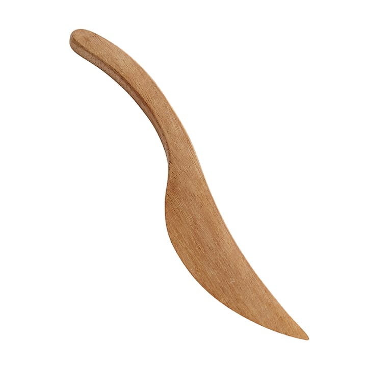 Muubs Teak Buttermesser - Natur - MUUBS