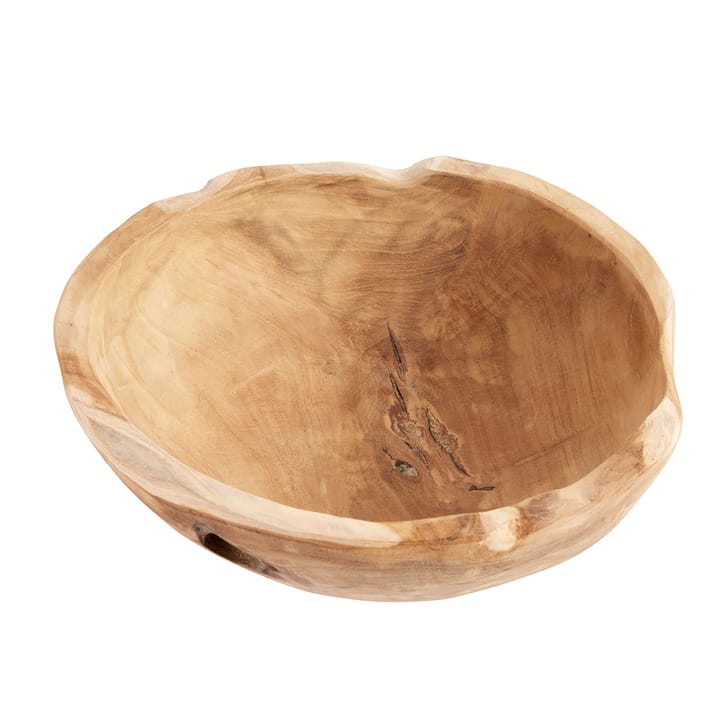 Muubs Teak Salatschale 30cm - Natur - MUUBS